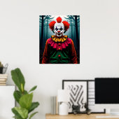 Zelfs slank man heeft een clown nodig poster (Thuiskantoor)
