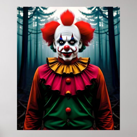 Zelfs slank man heeft een clown nodig poster (Voorkant)