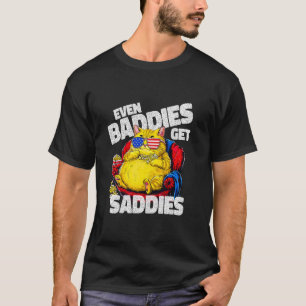 Zelfs slechteriken krijgen droefenis Sarcastische T-shirt