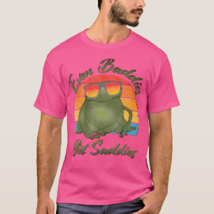 Zelfs slechteriken krijgen droevige kikker t-shirt