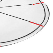 ZELFS STEVEN GLASS CUTTING BOARD SNIJPLANK (Hoek)