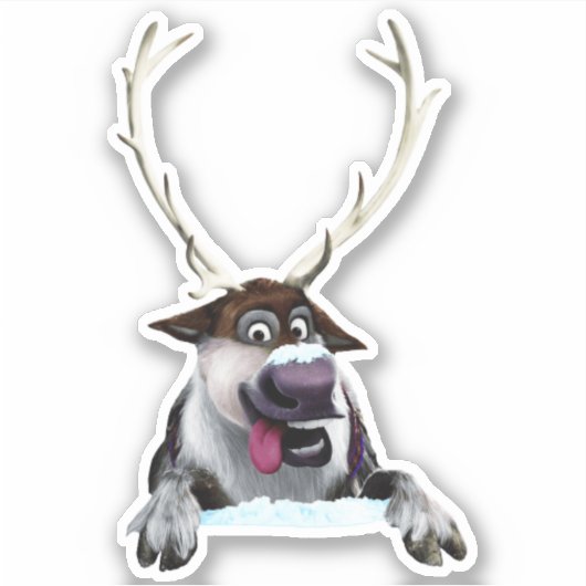 Zelfs van bevroren sticker (Voorkant)