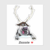 Zelfs van bevroren sticker (Vel)