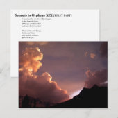 ZELFS WANNEER DE WERELD SNEL VERANDERT BRIEFKAART (Voorkant / Achterkant)