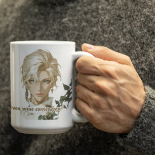 Zelfs Wijn Benijdt Jou Anime Man Koffiemok