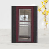 "Zelfs Windows Hebben Ogen" Beterschap Kaart (Gele Bloem)