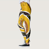 zelfstandig aboriginal folklore leggings (Links)