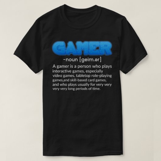 Zelfstandig Grappig Gaming Quote Video Game Gift T-shirt (Design voorkant)