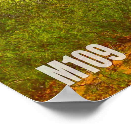 ZELFSTANDIG HOWITZER - M109 Paladin Poster (Hoek)