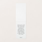 Zelfstandige Damask B/W Oorbel Display Kaarten (Binnenkant ongevouwen)