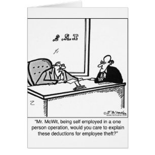 Zelfstandige en werknemersdiefstal