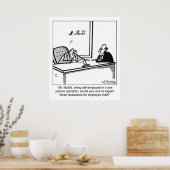 Zelfstandige en werknemersdiefstal poster (Keuken)