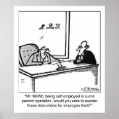 Zelfstandige en werknemersdiefstal poster (Voorkant)