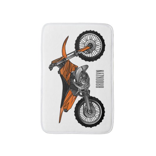 Zelfstandige motorfiets voor gebruik buiten de weg badmat (Voorkant Verticaal)