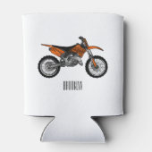 Zelfstandige motorfiets voor gebruik buiten de weg blikjeskoeler (Achterkant)