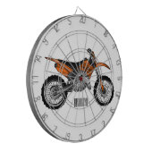 Zelfstandige motorfiets voor gebruik buiten de weg dartbord (Voorkant Links)