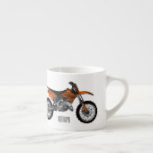 Zelfstandige motorfiets voor gebruik buiten de weg espresso kop (Rechts)
