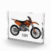 Zelfstandige motorfiets voor gebruik buiten de weg fotoblokken (Rechts)