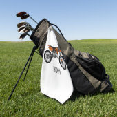 Zelfstandige motorfiets voor gebruik buiten de weg golfhanddoek (Groen)