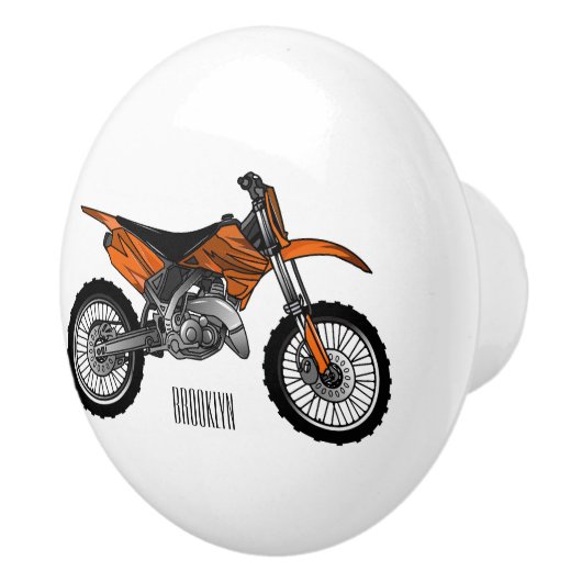 Zelfstandige motorfiets voor gebruik buiten de weg keramische knop (Rechts)