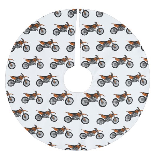 Zelfstandige motorfiets voor gebruik buiten de weg kerstboom rok (Voorkant)