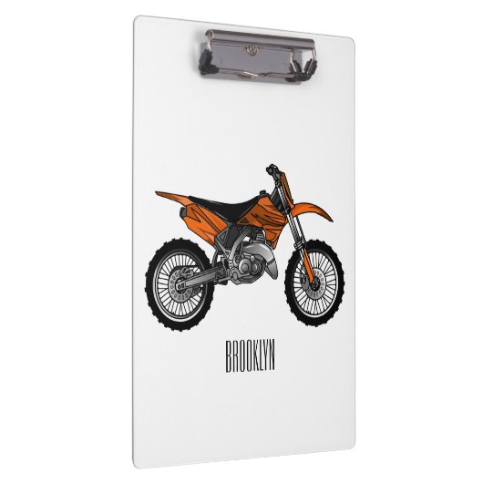 Zelfstandige motorfiets voor gebruik buiten de weg klembord (Rechts)