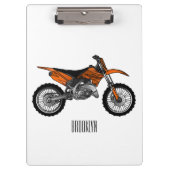 Zelfstandige motorfiets voor gebruik buiten de weg klembord (Voorkant)