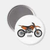 Zelfstandige motorfiets voor gebruik buiten de weg magneet (Voorkant / Achterkant)