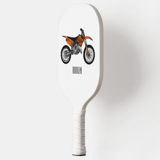 Zelfstandige motorfiets voor gebruik buiten de weg pickleball paddle (Links)