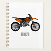 Zelfstandige motorfiets voor gebruik buiten de weg planner (Voorkant)