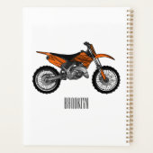 Zelfstandige motorfiets voor gebruik buiten de weg planner (Achterkant)