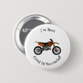 Zelfstandige motorfiets voor gebruik buiten de weg ronde button 5,7 cm (Voorkant /achterkant)