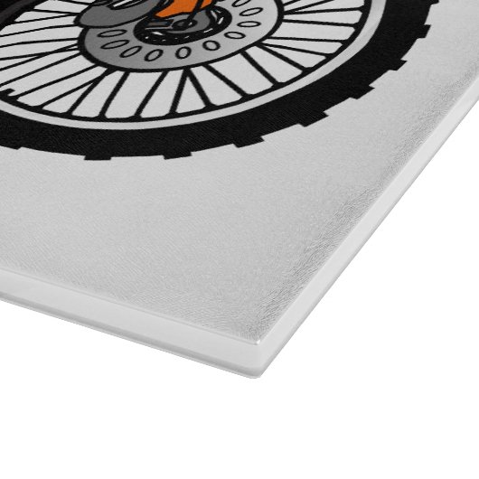 Zelfstandige motorfiets voor gebruik buiten de weg snijplank (Hoek)