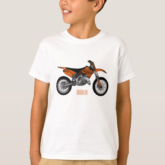 Zelfstandige motorfiets voor gebruik buiten de weg t-shirt (Voorkant)
