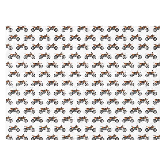 Zelfstandige motorfiets voor gebruik buiten de weg tafelkleed (Voorkant (Horizontaal))