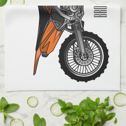 Zelfstandige motorfiets voor gebruik buiten de weg theedoek (Gevouwen)