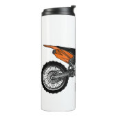 Zelfstandige motorfiets voor gebruik buiten de weg thermosbeker (Gedraaid links)