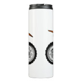 Zelfstandige motorfiets voor gebruik buiten de weg thermosbeker (Achterkant)