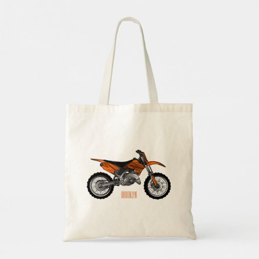 Zelfstandige motorfiets voor gebruik buiten de weg tote bag (Achterkant)