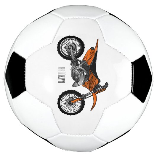 Zelfstandige motorfiets voor gebruik buiten de weg voetbal (Gedraaid)