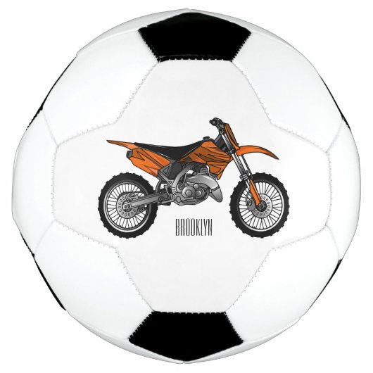 Zelfstandige motorfiets voor gebruik buiten de weg voetbal (Voorkant)