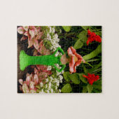 Zelfstandige tuinpuzzel legpuzzel (Horizontaal)