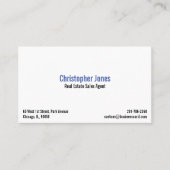 Zelfstandigen Professionals Custom Visitekaartje (Voorkant)