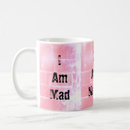 Zelfuitdrukkingstekst Roze achtergrondontwerp Roze Koffiemok