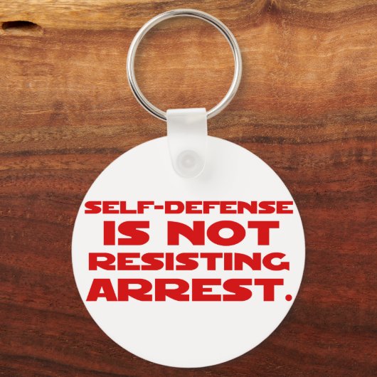 Zelfverdediging1 Sleutelhanger (Voorkant)