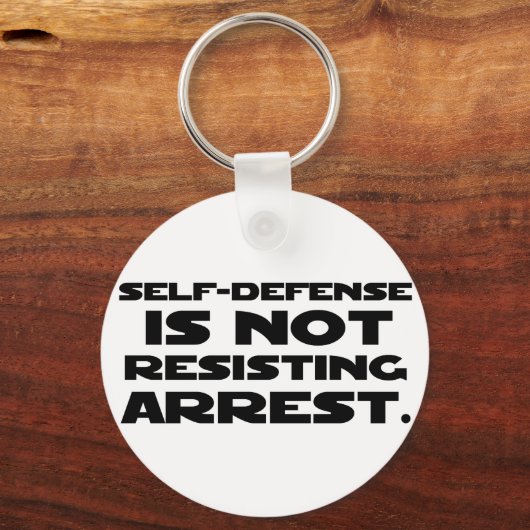 Zelfverdediging3 Sleutelhanger (Voorkant)