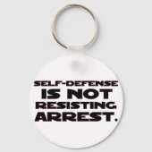 Zelfverdediging4 Sleutelhanger (Voorkant)
