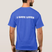 Zelfverdediging Heren T-Shirt Pros (Achterkant)