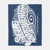 zelfvergeving fleece deken (Voorkant)