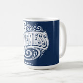 zelfvergeving koffiemok (Voorkant rechts)